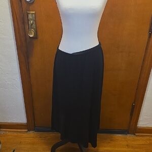 Fashion Bug Elegant Black Midi Skirt